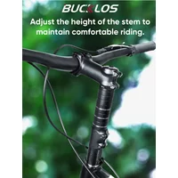 AliExpress BUCKLOS Bicycle Sten Heighten Aluminum Alloy Bike Stem Extender Mountain Bike Handlebar Rise Bicycle Handlebar Riser