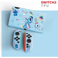 Cute cartoon Stitch suitable for Nintendo Switch 2 game console shell Lite soft TPU silicone comprehensive protection
