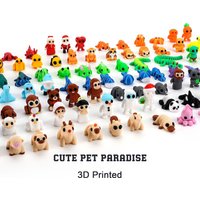 3D Printing Multiple Animal Appearance 1PCS Multi-joint Movable Room Decoration Children's Gifts Home Accessories