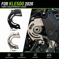 Für Kawasaki KLE500 KLE 500 2026- Motorrad Vordere Kettenführung Kettenschutz Schmutzfänger kle500 Teile