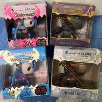 Tokidoki Unicorn Hero Jinx Viktor 3-Inch Figure Arcane Q Version Collectible
