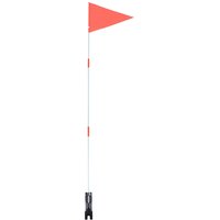 AliExpress NONE Bike Tail Flag Safety Flags For Bicycles Handlebar Boy Kids Cycling Accessories Hunting Bike Safety Flag(parts, Random color)