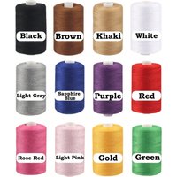 1000 Yards 12Colors Sewing Thread Polyester Sewing Thread, For Domestic DIY Sewing And Embroidery
