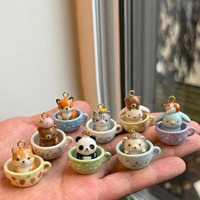 Cartoon DIY Animal Pendant Necklace Accessories Cute Fox Rabbit Bracelet Pendant Sweet Bracelet Necklace Jewelry Accessories