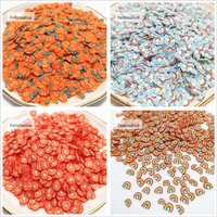 20g Clay Sprinkles Mushroom Fruit Vegetable Slice Clay Polymer Food For DIY Making Scrapbooking Phone Nail Art Decorations