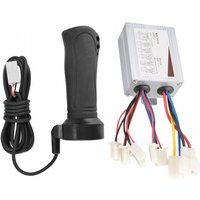 AliExpress NONE 24V 36V 48V 500W Motor Brushed Speed Controller & Throttle Grip for Electric Bicycle Scooter Tricycle