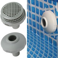 Schwimmbad-Bildschirm, Netz-Einlassdüse, Schlauchanschluss mit 32 mm Schlauchdurchmesser, Pool-Zubehör-Ersatzset