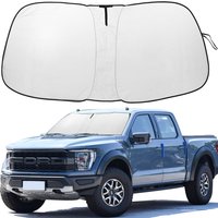 For Ford F150 2021-2024 Car Windshield Sunshade Cover Auto Front Window Sun Shade Visor UV Protection Car Interior Accessories