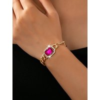 A Light Luxury, Fashionable, Sparkling Diamond, Casual, Versatile and Personalized Women's Bracelet