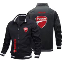AliExpress Ducati Spring summer men's motorcycle DUCATI jacket outdoor casual fashion jacket zipper sport sunscreen men Bicycle riding clothing