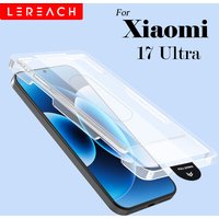 Lereach for Xiaomi 17 Ultra Mi 17ultra Tempered Glass Screen Protector with Dust-Free Positioning Box Auto-Align HD Clear