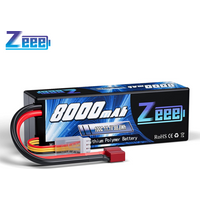 Zeee Lipo 3S 8000mAh Battery 11.1V 100C with Deans Plug for RC Car Lipo Battery Truck RC FPV Drone Airplane Boat Buggy Parts image 4