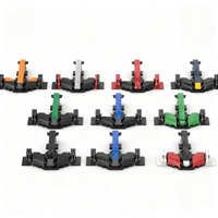290PCS MOC City Champions Super Car F1 Reg Noses Model Technology DIY Creative Assembly Building Blocks Display Birthday Gift