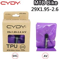 CYDY TPU MTB Bike Inner Tube Camera 29 26 27.5 29x1.95-2.6 Inch Mountain Bicycle Tire AV Schrader Valve pneu 29er Cycling Tube