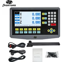 LCD DRO YH800-3 3-Achsen-Digitalanzeige 19 Sprachen TTL AC110V/220V für Fräs- und Bohrmaschinen EDM Linearskala-Encoder
