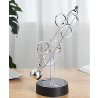 Rotating Perpetual Motion Ornaments Newton Pendulum Ball Balance Physical Decompression Children's Toys Home Office Ornaments