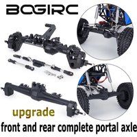BOGIRC Suitable RC 1/10 front and rear complete portal axle for Vanquish H10 RTR remote-controlled tracked vehicle Upgrade Parts