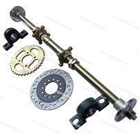 Modified box kart accessories, three-wheeled ATV 61-74 cm bold rear axle rear axle 5 inches