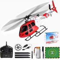 WLtoys K150 New Brushless Motor RC Helicopter, Four-Channel, Six-Axis Gyroscope Helicopter, Model Toy, Gift for Boys