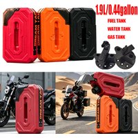 1.9L/0.44gallon Compact Portable Jerry Can, Durable Leak-Proof Fuel Tank for Motorbike, ATV, SUV & Overlanding Adventures