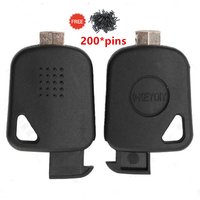 10 20 50 100pcs Universal KEYDIY Transponder Car Key Fob Shell Case For KD VVDI Key Blade Key Head with Chip Holder free pins