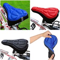 AliExpress pinmoap PINMOAP 1PC Mountainous Bicycle Seat Cover Thickened Comfortable Foam Cushion 3D Breathable Silica Gel Riding Accessories