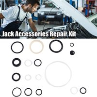 Universal Hydraulic Jack Repair Kit 15Pcs Set For 2-3 Ton Horizontal Jack Oil Seal Dustproof Gasket Plunger Piston Accessories