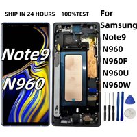 NEW TEST TFT For Samsung Note9 N960 N960F N960U N960W LCD Display Touch Screen Digitizer Assembly Replacement with frame