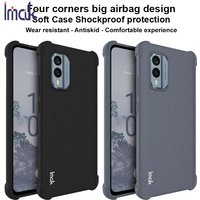 For Nokia X30 5G X 30 X3 0 Case IMAK Shockproof Transparent Quicksand Matte Soft Silicone TPU Back Cover For Nokia X30 5G Cases