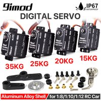 9imod Servo 15KG 20KG 25KG 35KG Waterproof Servo Motor Metal Gear Servo for Arduino Traxxas trx4 Scx10 1/8 1/10 RC Car