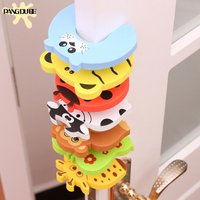 PANGDUBE Child Safety Lock Door Stopper Door Holder Cabinet Drawer Latch Baby Proofing Home Protection Kids Security Device