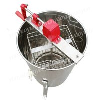 2 Frame 3 Frame Manual Honey Extractor, Small Home Beekeeping Equipment, Stainless Steel Spinner