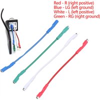4 Pcs 50mm 5N Pure Sliver Leads Header Wire Cable Universal For 1.2-1.3mm Pins Turntable Phono Headshell