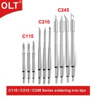 C115 Soldering Iron Tip C115107 120 105 125 101 109 110 112 113 114 117 127 Solder Iron Tip for JBC T26 Handle Soldering Station