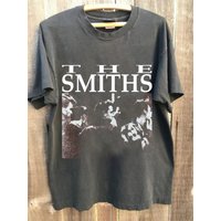 Plus Size Summer Women's Vintage The Smiths T-Shirt Unisex Cotton Breathable Stylish Versatile Street Style Oversized