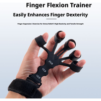 2026 NEW Finger Exerciser Hand Grip Strengthener Adjustable Silicone Forearm Wrist Trainer for Fitness Workouts Home Gym