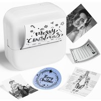 Phomemo M02X Portable Mini Thermal Printer Wirelessly 203dpi Photo Label Memo List Printing With USB Cable Imprimante Portable