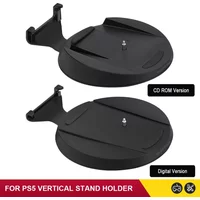 For PS5 Game Console Accessories NEW 2 IN 1 Vertical Stand Holder Game Console Dock Mount Bracket Base Support with Fixing Screw