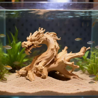 Dragon Shaped Statue Small Fish Tank Landscape Design Shelter House Fish Tank Decoration 3d Printing Small Fish Shelter Supplies