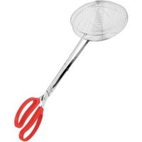 17Cm Net Cover Fishing Gripper Stainless Steel Long Handle Fishing Net Tong Anti-Slip Handle Comfortable Grip Fish Net Mesh Clip