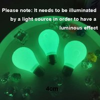 Squishy Light Bulb Maltose Luminous Squeeze Toy Slow Rebound for Adults Slow Rebound Sensory Fidget Toy Anxiety Relief Toys