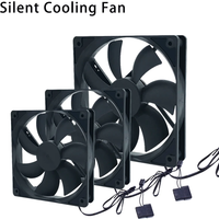 80 90 120mm Silent Computer Fan Silent Computer Fan Computer Case GPU CPU Heat Sink No Light Cooling