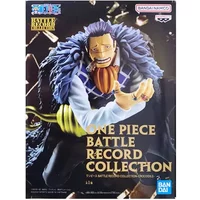 Anime Original Bandai ONE PIECE Sir Crocodile Anime Action Figures Collection Ornaments Figure Toys Birthday Gift 8cm