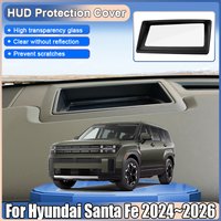 For Hyundai Santa Fe MX5 2024 2025 2026 Car HUD Display Protective Cover Head Up Reflective Protect Screen Dustproof Accessories