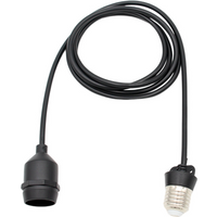 Outdoor LED Waterproof Lamp Holder LED Bulb Light Socket with E27 Base Extension Cords