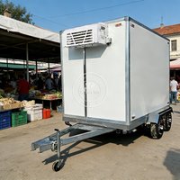 Food Van Mobile Cold Room Cool Room Freezer/Mobile Refrigerated Trailer