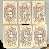 10.3*6cm A Vintage Tarot Card Games
