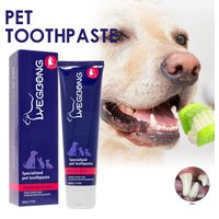 Pet Oral Cleaning Toothpaste Freshen Breath Reduce Yellowing Remove Tartar Cat Dog Gentle Teeth Brightening Toothpaste For Pets