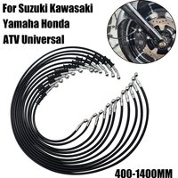 Universal 400mm-1400mm Hydraulic Brake Hose 10mm Banjo For Suzuki Kawasaki Yamaha Honda ATV Oil Pipe Line Braided Cable