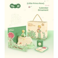 Creative Birthday Gift Female Friend Rose Calendar Ornament Simplistic Style Festive Supplies Teacher's Day Gift Idea